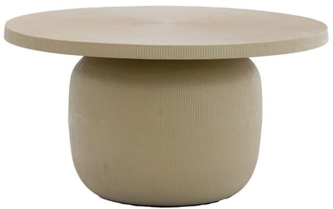 Light & Living - Salontafel TIGRAN - Ø75.5x41.5cm - Bruin