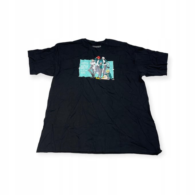 T-shirt homme col rond SPENCER'S PRINT L black