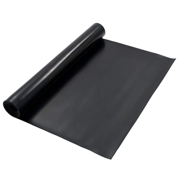 vidaXL - Vloermat - Zwart - 1,2 - x - 5 - m - Rubber
