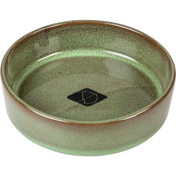 D&d Home - Voerbak - Kat - Jasper Kat Eet- & Drinkkom Green 200ml - 13,5cm Groen - 1st