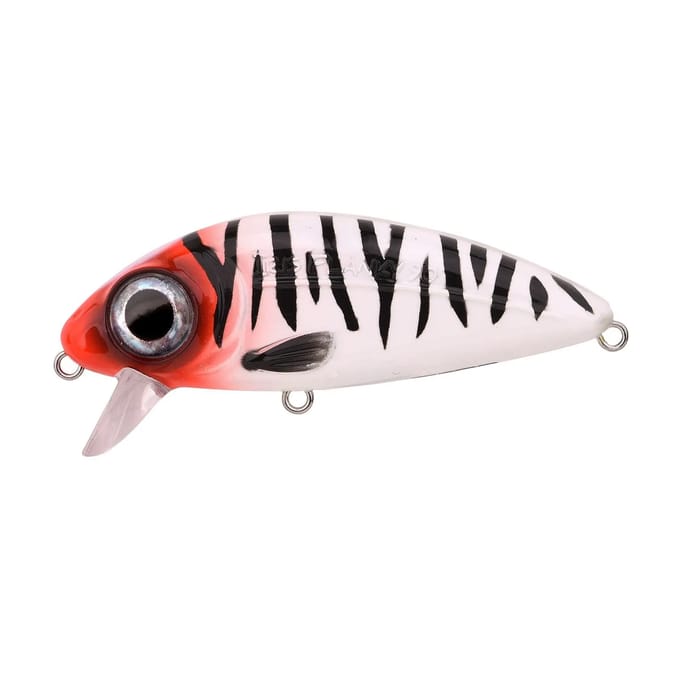 Spro Iris Flanky Red Head 9cm, 20gr, Slow Floating (zonder ratel) - Plug
