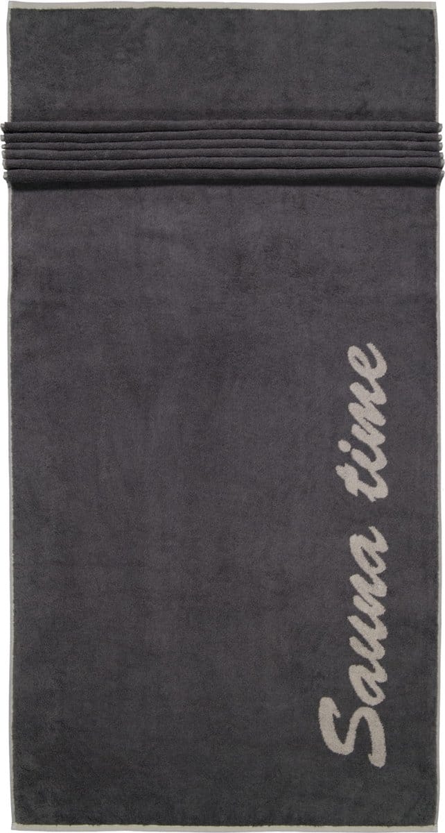 Cawö saunalaken 449 (80x200, antraciet)