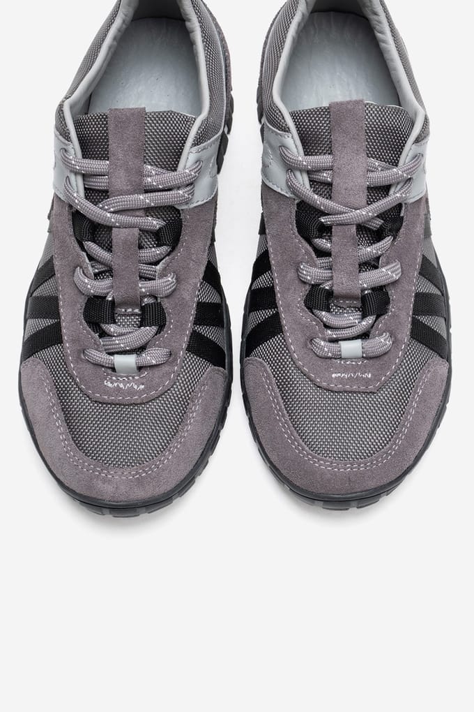 Fiera Leren Mesh Sneaker
