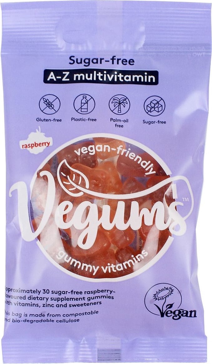 Vegums Sugar-free A-Z Multivitamin gummies 30 stuks