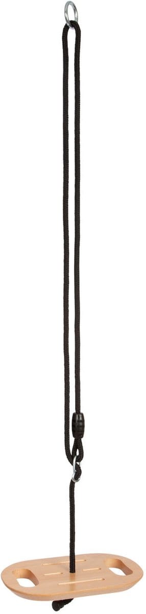 Small Foot - Houten Disc Schommel met Handgrepen Black Line