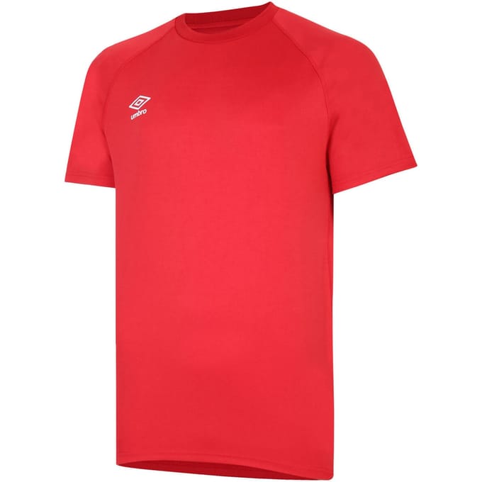 Umbro Heren Rugby Boor Top (Vermiljoen)