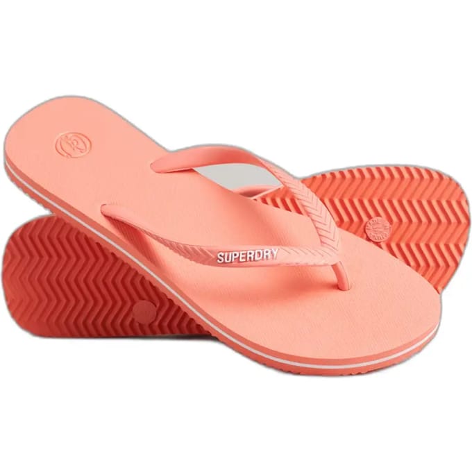 Superdry Vintage Classic Slippers Oranje EU 36-37 Vrouw
