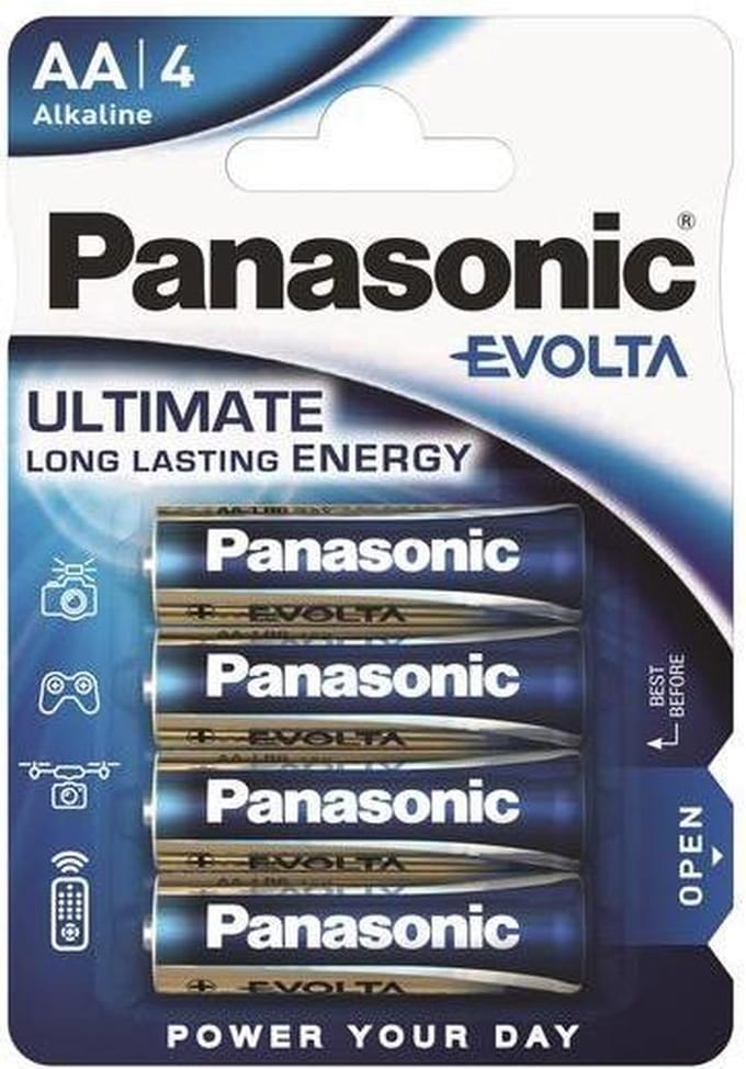 Panasonic EVOLTA AA Blister 4 stuks