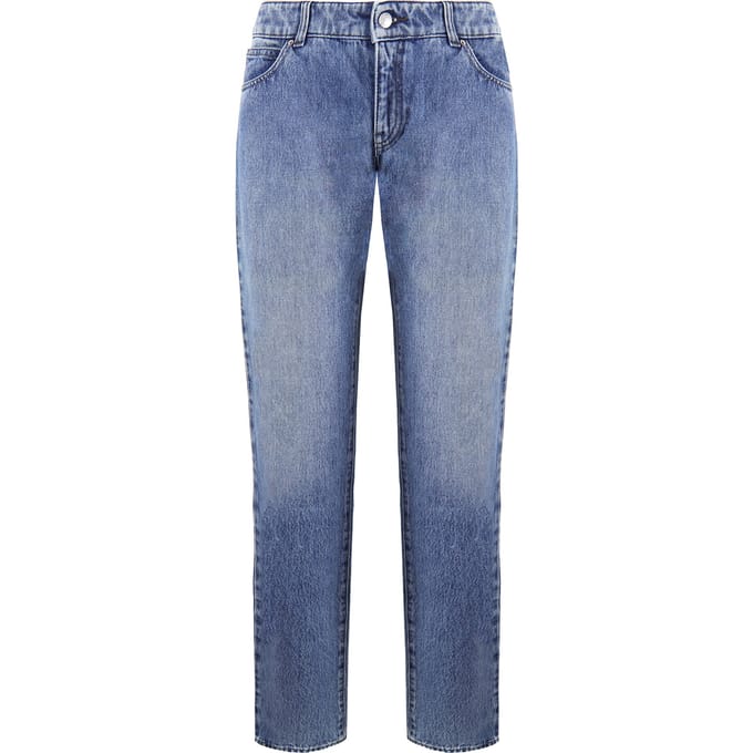 Emporio Armani Slim Fit Heren Washed Jeans