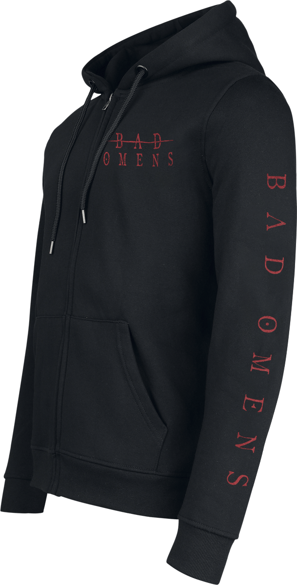 Bad Omens Vest met capuchon - Specter - S tot XXL - zwart