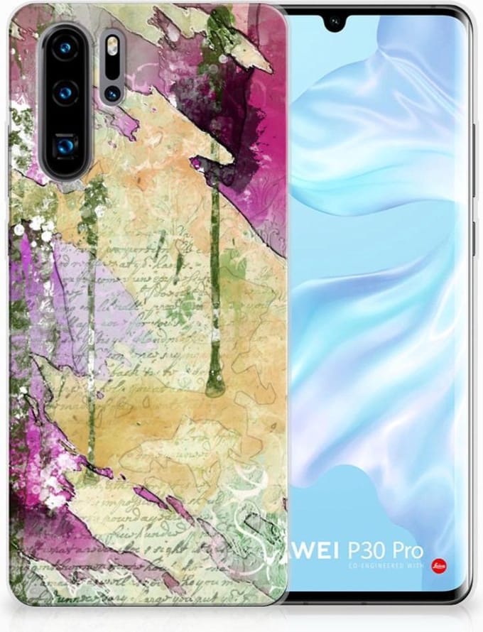 Hoesje maken Huawei P30 Pro Letter Painting