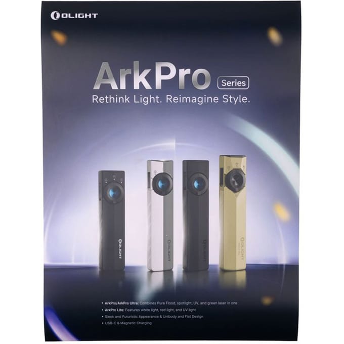Olight arkpro poster