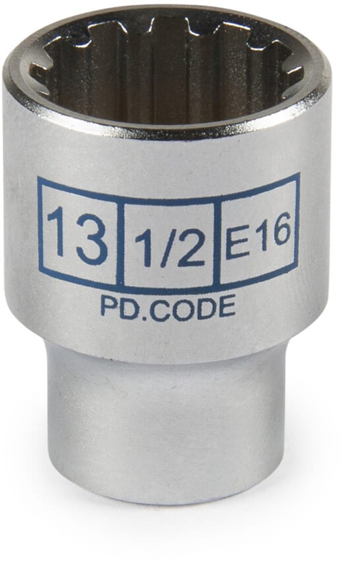 1/4'' 12-kants MIT dop