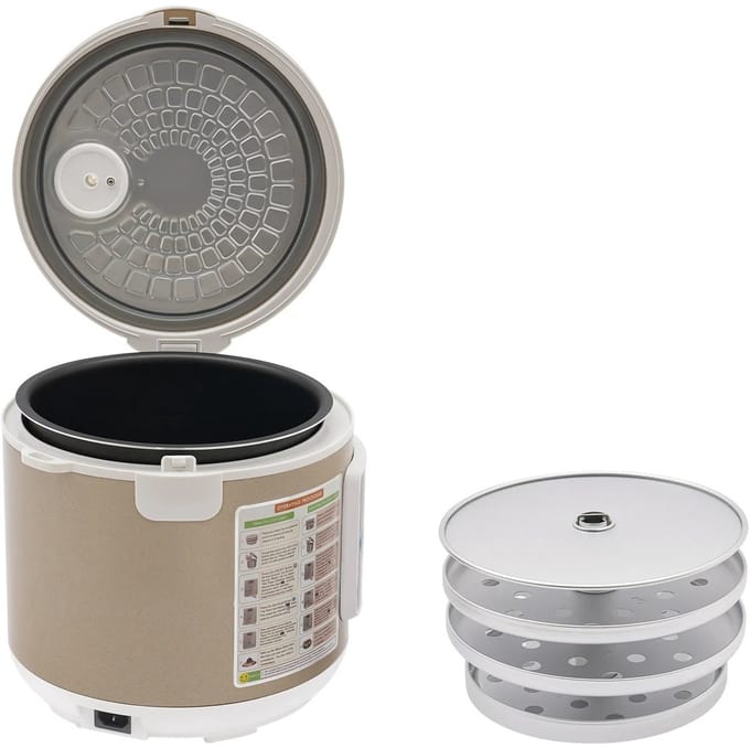 Zwarte Knoflook Fermenter - Fermenteren - Fermentor - Keukenmachine - 5L