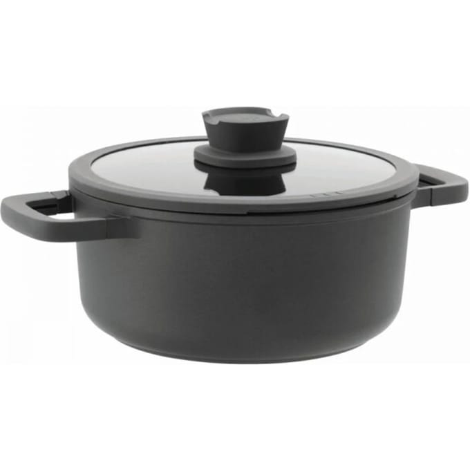 Kookpot antikleef Stone 24x11cm - Zwart - PFAS-vrij