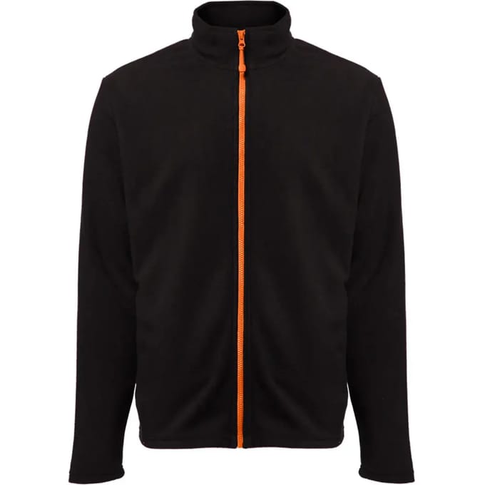 Fleece met rits Black & Match Grizzly