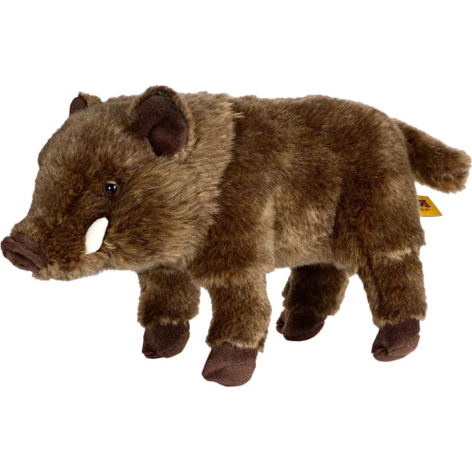 Living Nature - Knuffel - Wild Zwijn - 29 cm