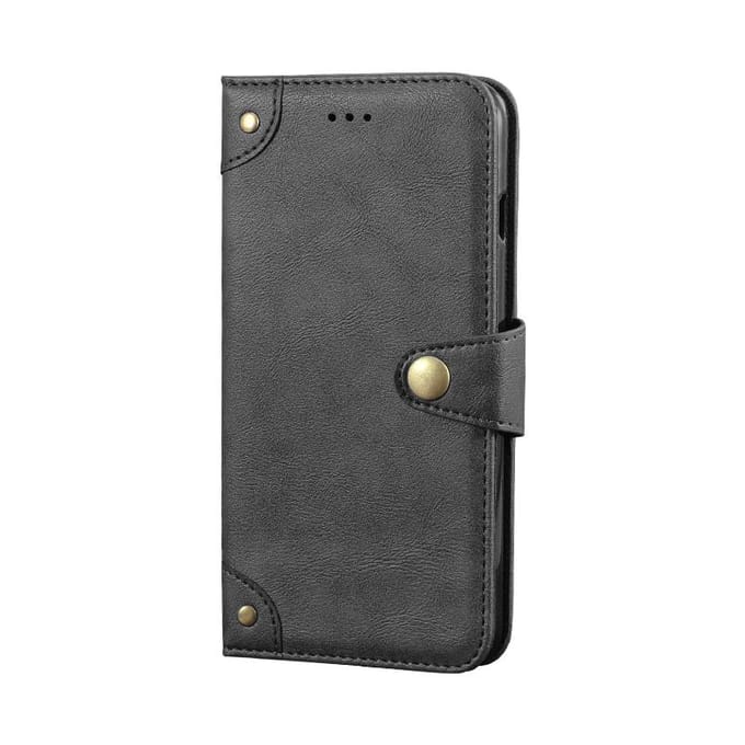 Pour Doogee S200 G Étui Boucle Métallique Cuir Rétro Arrière Coque Pour Doogee S200 G Accessoires de Coque