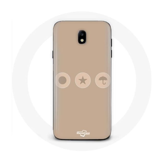 Samsung Galaxy J3 2017 hoesje Inktvis Spel Candy Dalgona