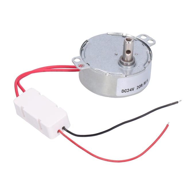 DC Motor 20RPM CCWCW 4W 24V Horizontale Tapas-as Industriële Benodigdheden Apparatuur 50TYC