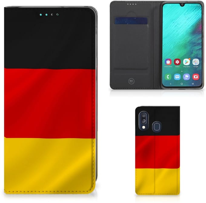 Standcase Hoesje voor Samsung Galaxy A40 Standcase Duitsland