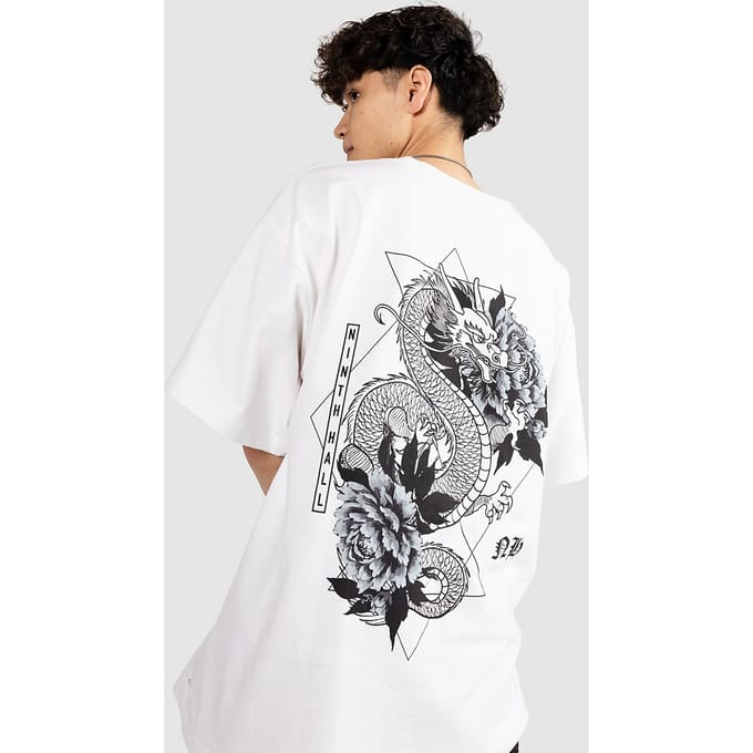 Ninth Hall Venom Boxy T-Shirt wit