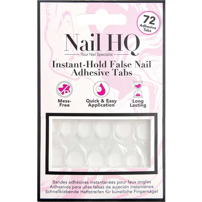 Nail HQ Instant-Hold False Nail Adhesive Tabs 72 st