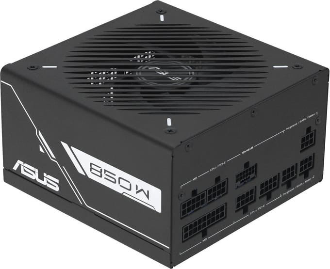 ASUS PRIME 2026 850 Voeding - 850 Watt - 120 mm - ATX 3.1 - 80 Plus 80 PLUS Gold
