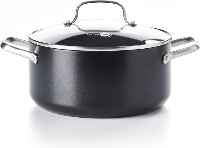 GreenPan Copenhagen kookpot met deksel 24cm/4.9L/5.2Qt