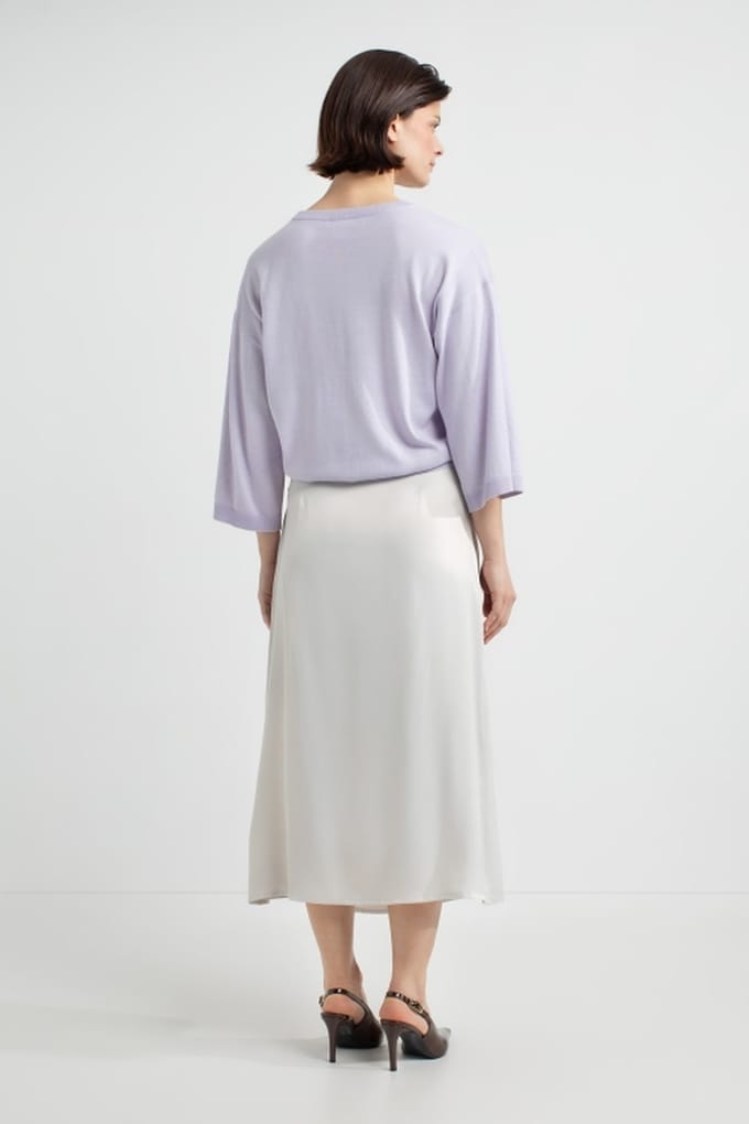 Josephine & Co Jazz Skirt Light Grey Größe: 34 | Midiröcke Outlet | Damen | Grau