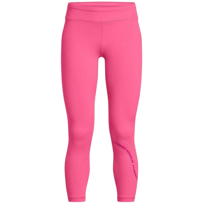 Under Armour Meisjes Performance Fitted Leggings (Roze)