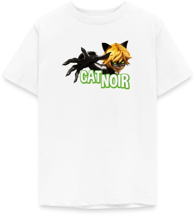 Miraculous Cat Noir Adrien T-Shirt Tiener