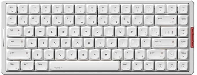 IQUNIX MQ80 Moonlight Silver RGB Draadloos Hotswap Mechanisch Gaming Toetsenbord
