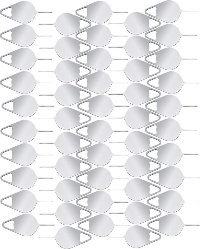 100 Stuks SIM-kaart SIM Pin verwijderaar Tool geschikt voor alle Samsung Modellen