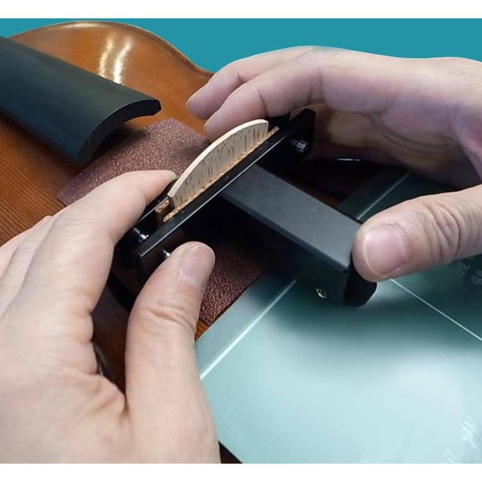 Viool Luthier Gereedschap Herstel Violen Brug Machine Reparatie Onderdelen black