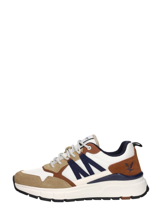 Lyle & Scott Lennox Sneakers Laag - beige - Maat 46