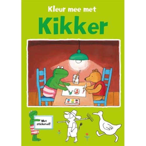 Kleur Mee Met Kikker - Kikker - Max Velthuijs