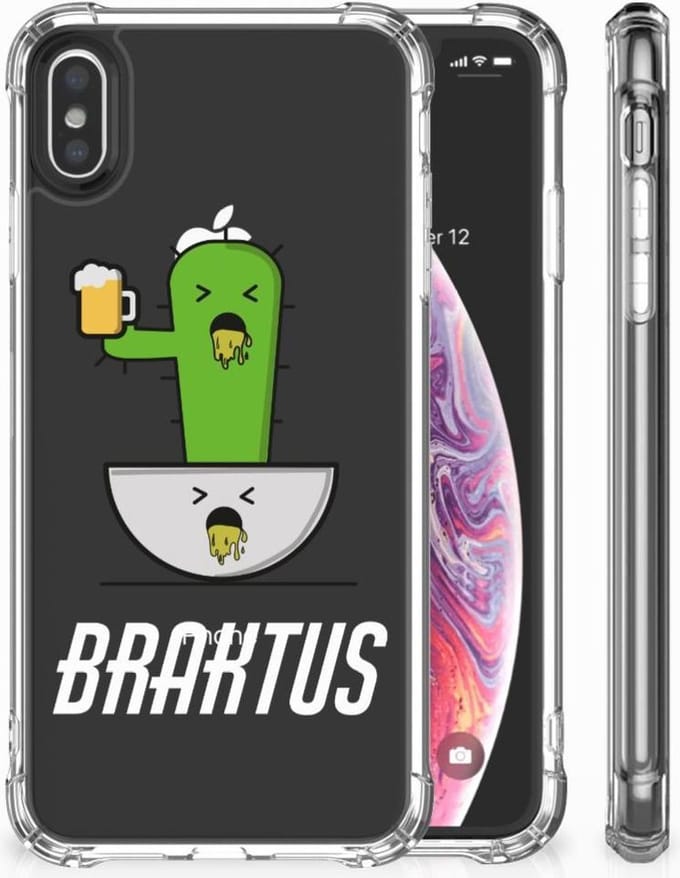 Apple iPhone X | Xs Stevig Bumper Hoesje Braktus