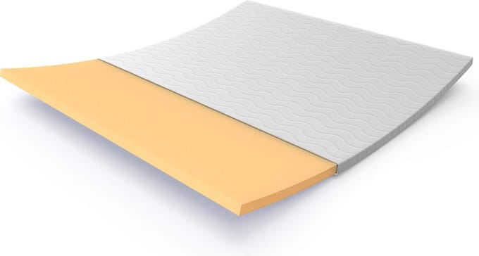 Premium topper - Topdek matras - Topper Traagschuim Nasa Visco - 7 cm - 160x200