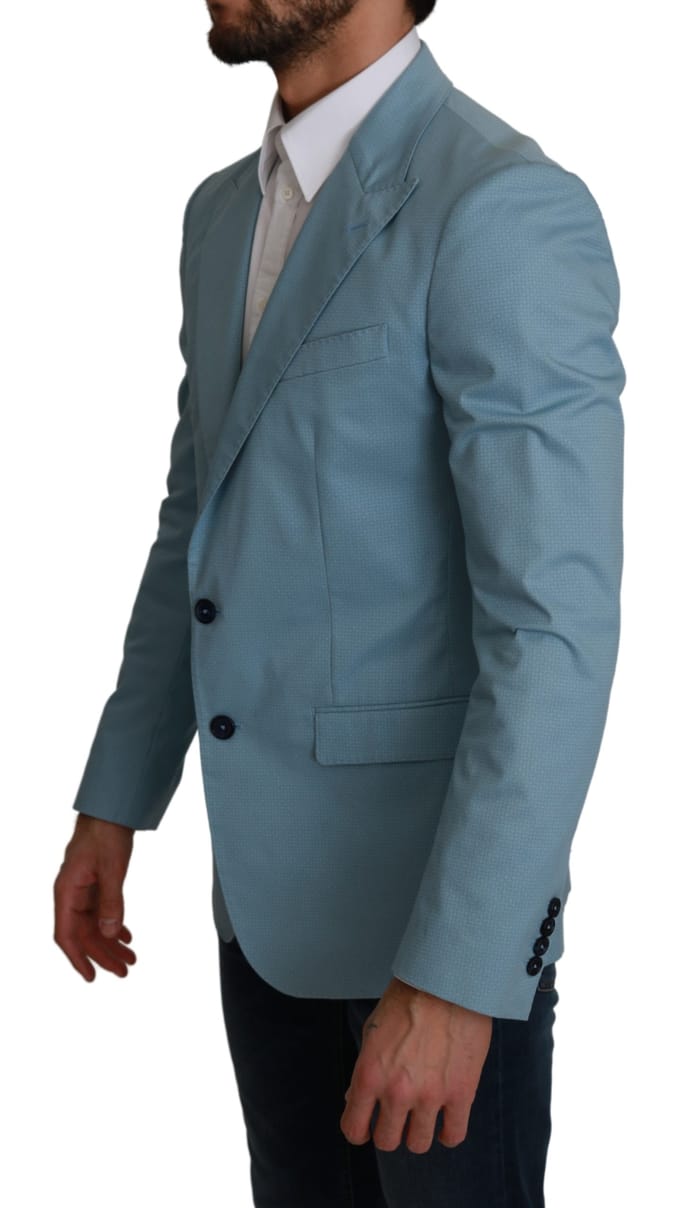 Dolce & Gabbana Heren Blauw Slim Fit Jasje MARTINI Blazer