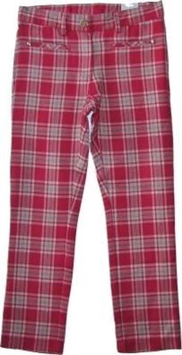 iDO Meisjes Chic Pants - Rood - Maat 152/12A