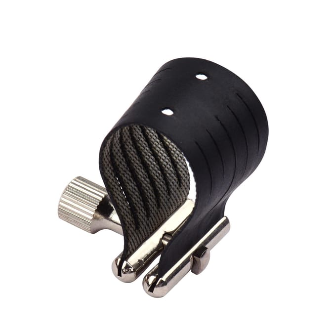 Ligature de Saxophone Muslady Ligature de saxophone compacte et Durable pour embout de Saxophone ténor bakélite noir