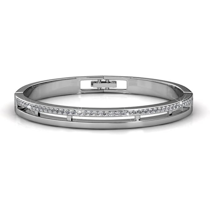 Elegante armbanden - Zilver en kristal