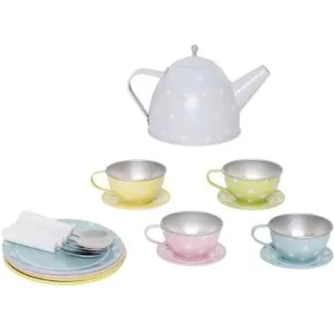 Thee-servies met mandje JaBaDaBaDo