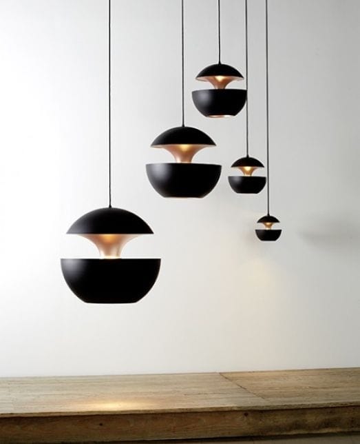 DCWéditions - HERE COMES THE SUN hanglamp - zwart/koper - 350