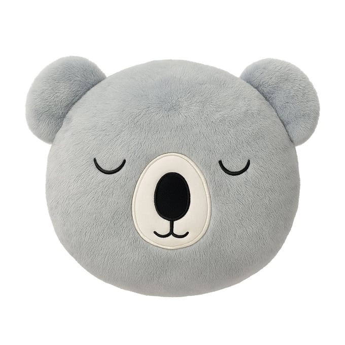 KOALA - sierkussen Ø30 cm - rond - Higher Rise - grijs