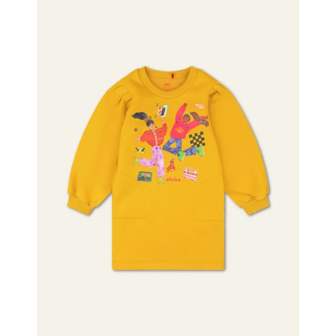 Oilily Donna Jurk- maat152/12yr Cyber Geel