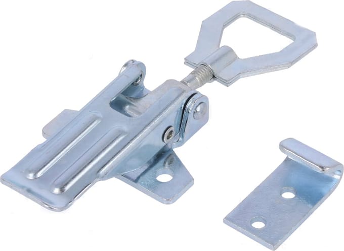 Spansluiting met tegenstuk - 150 x 52mm - Gegalvaniseerd