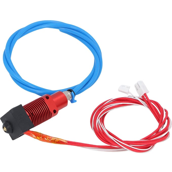 Hotend Kit Vervanging voor CR-10S Pro 3D Printer 0.4mm Nozzle 24V 40W Aluminium Verwarmingsblok blue