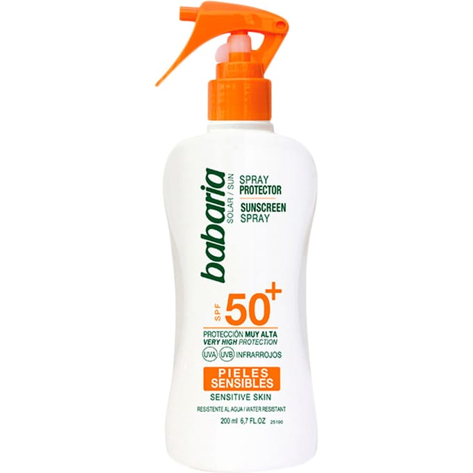 Solar Piel Sensible Pistola Spf50+ 200 ml